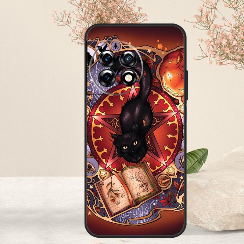 Magic cat The Witches Case For OnePlus 15 R 13 13T 13R 12 12R 11 10T 8T 9 10 Pro Nord 5 CE 4 2 3 Lite N20 N30 Cover