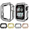 Бампер-чехол из ТПУ, совместимый для Apple Watch ultra 3 2 49 мм 45 мм/41 мм 44 мм/40 мм 42 мм/38 мм iWatch Series11 10 9 8 6 5 4 3