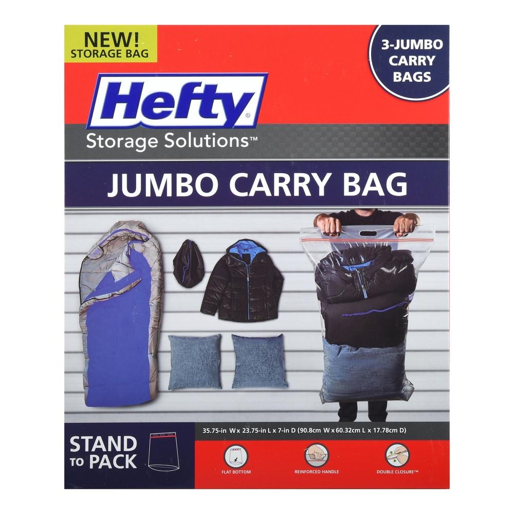Heavy Duty Jumbo Storage Bags Closet Organizer Reusable Carry Bags with Reinforced Handle Seasonal Items Sports Equipment Toys