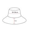 Anti-UV Bucket Hat Double-Sided Fisherman Cap Spring Summer Panama Hat  Women Men