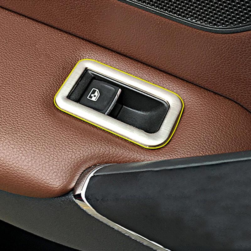 ABS матовый для Touran 2016 2017 2018 двери, окна, стекла, подъемника, переключатель управления панелью, накладка, аксессуары для стайлинга автомобилей