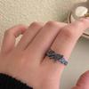 Кольцо Cool Blue Butterfly Ring — шикарный, открытый дизайн для женщин