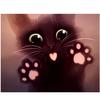 5D Diy Diamond Painting Lovely Cat Diamond Embroidery Cross Stitch Kits Home Decor Handmade Gift