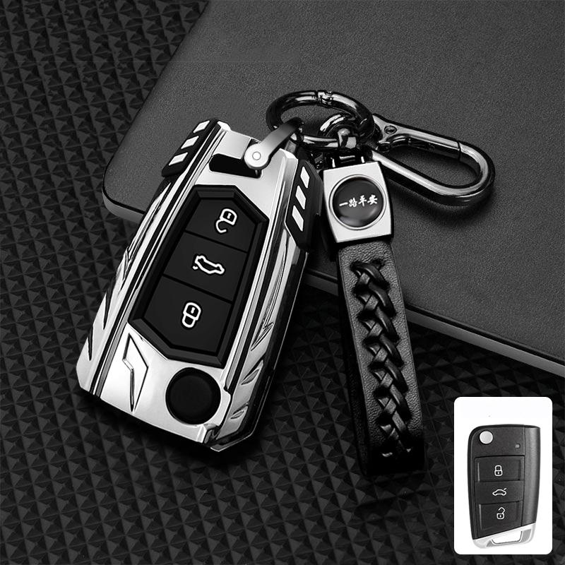 Чехол для ключей от машины, сумка для ключей для Volkswagen VW Golf 3 4 5 6 Mk4 Mk6 Passat B5 B6 B7 B8 Cc Polo Tiguan Mk2 Touran Jetta 6 Bora Mk6