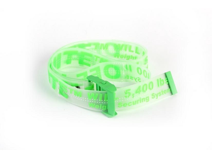 Прозрачный промышленный ремень-стропа, подтвержденная версия - Модный мужской аксессуар для высокой моды