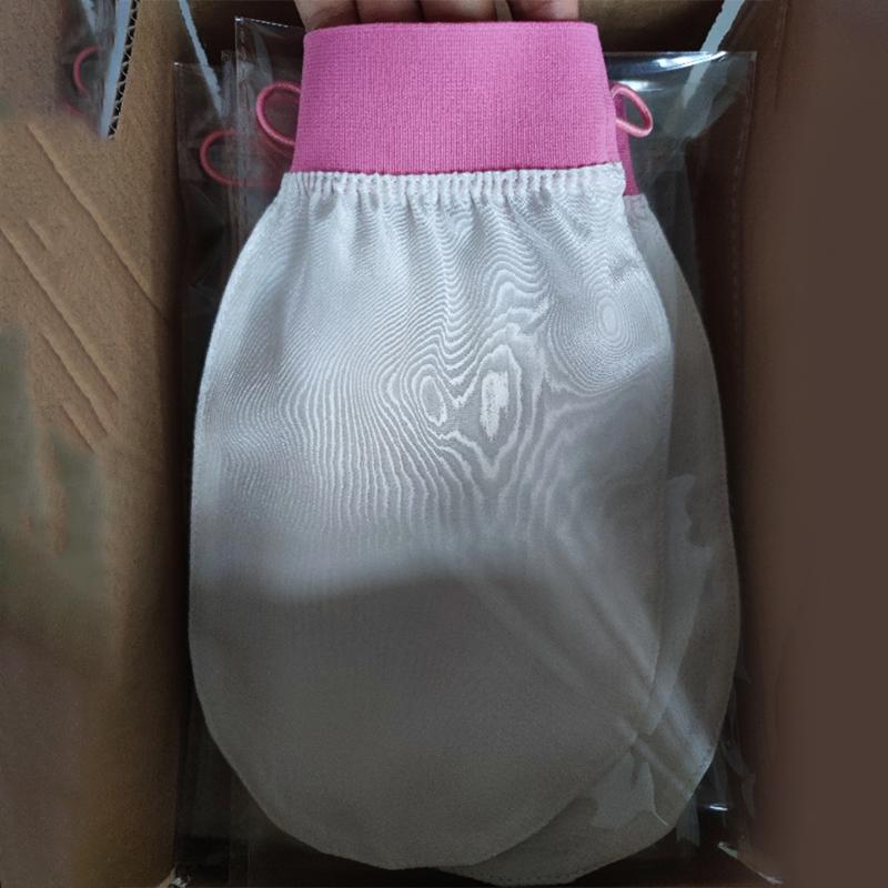 100% шелковое отшелушивающее полотенце для умывания лица, мягкое отшелушивающее полотенце для ванны, шелковые перчатки для умывания лица