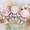 Colorful 20CM Cotton Doll Clothes Pajamas Plush Doll Toys Cloth  Stuffed Dolls