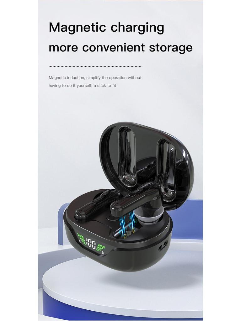 Невидимые слуховые аппараты TWS для пожилых: Перезаряжаемый трансграничный цифровой усилитель звука