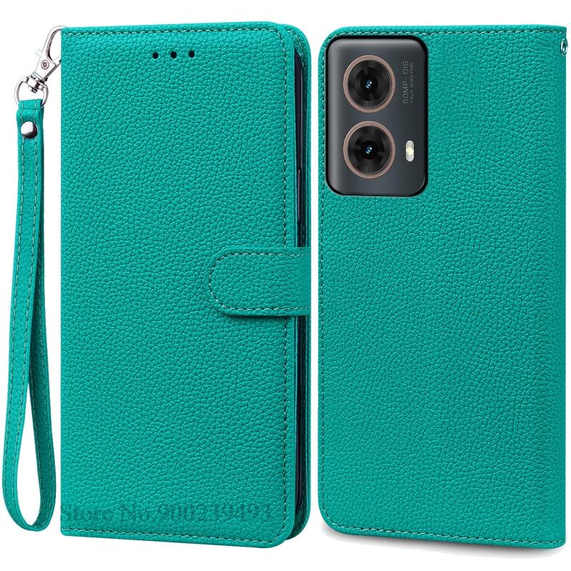 Для Moto G85 5G чехол-кошелек кожаный флип-чехол для Motorola G85 чехол мягкий силиконовый чехол-книжка для Motorola G85 5G чехол Fundas