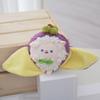 Очаровательный магнитный плюшевый брелок-кукла Милый фруктовый персонаж для подарка на день рождения 10 см