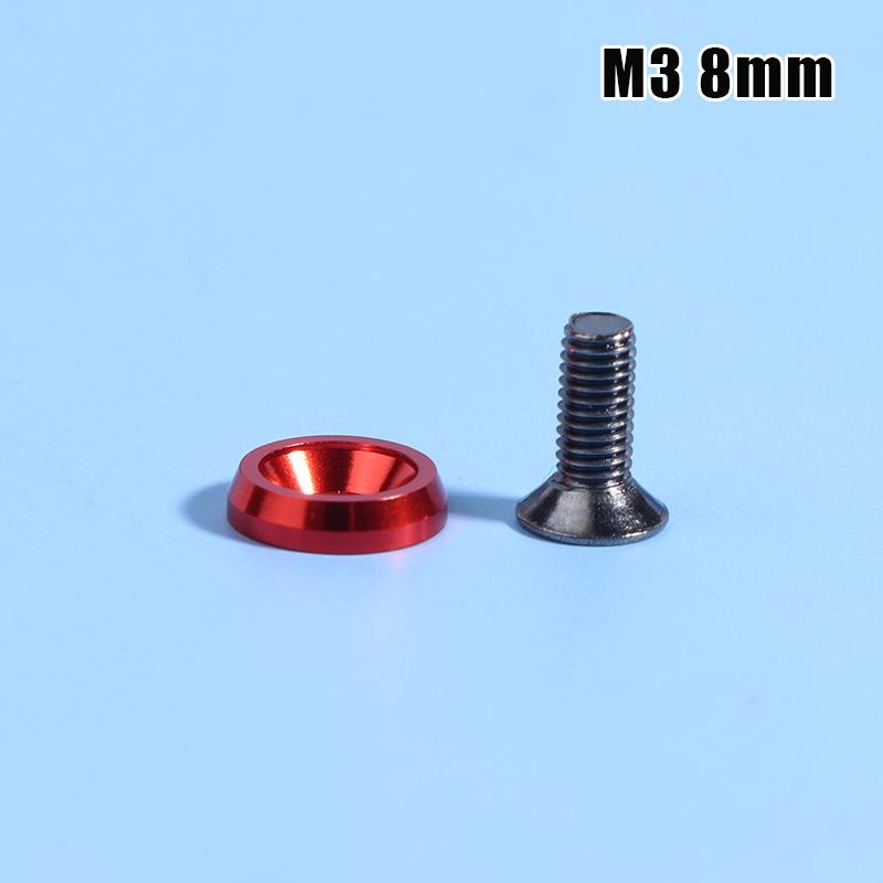 1Pc M3 6#32 6Mm 8Mm Screw +1 Washers Computer Pc Case Beautification Screws For Motherboard Power Supply Graphics Card