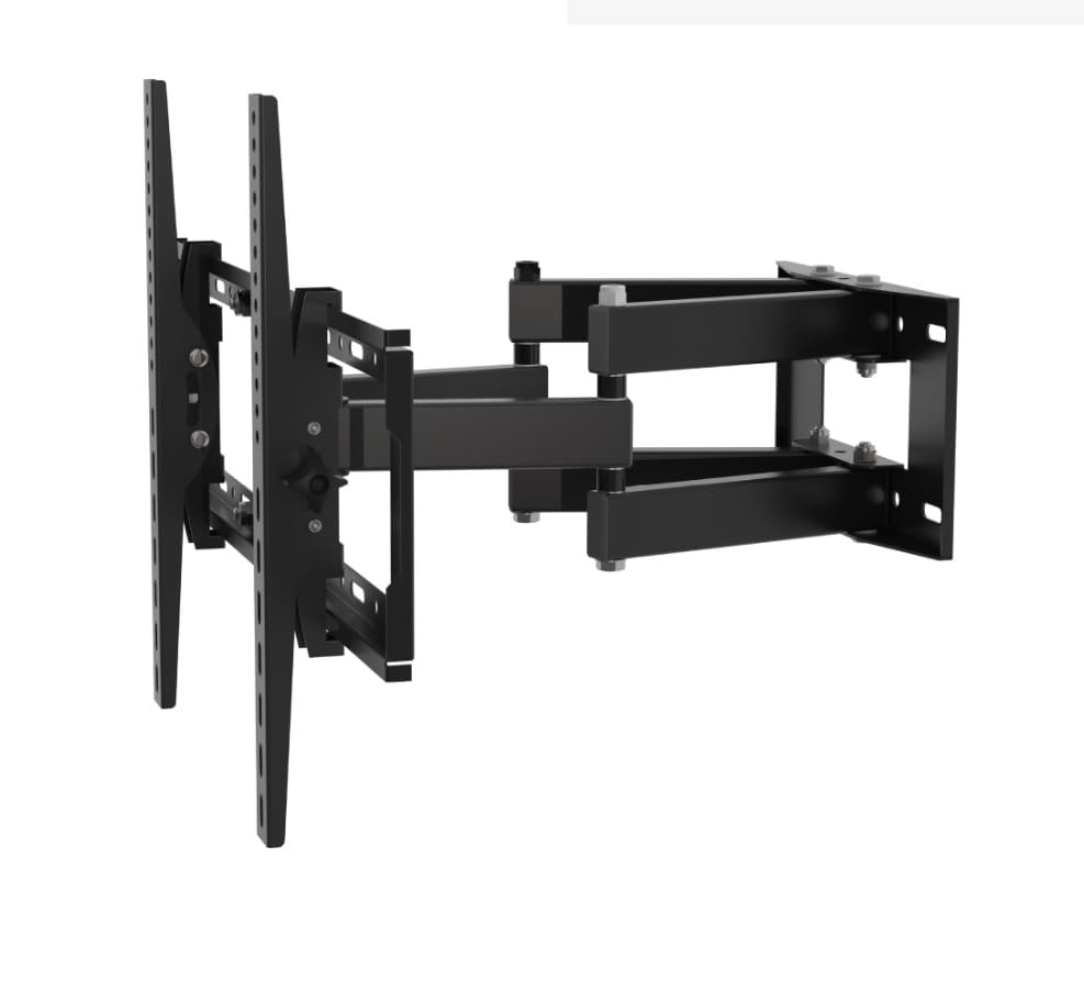 Настенный кронштейн регулируемый 2-рычажный тип совместим с совместим с телевизором/монитором (Стандарт VESA, угловой, 40-80 дюймов, LED/LCD) БС-MH37-КР