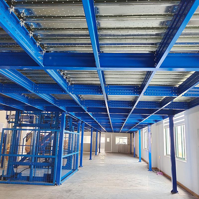 Heavy Duty Multi-Tier Steel Warehouse Shelving with Thickened Beams