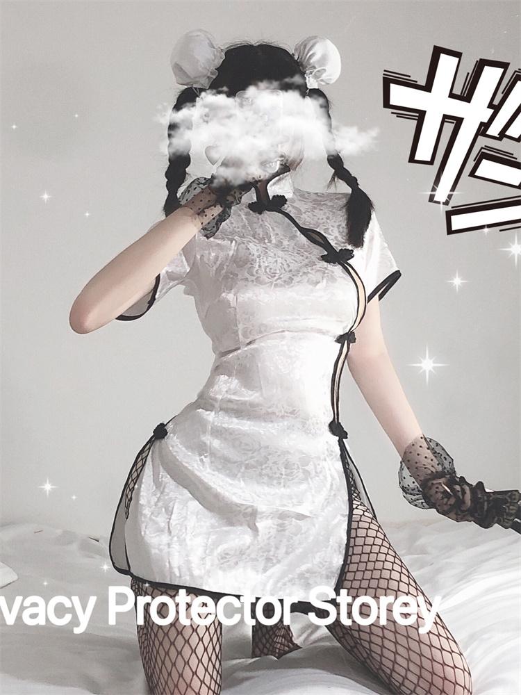 Virgin Killer Cosplay Sweater Bodysuit Hot Sexy Lingerie Hollow Back Halloween Cos Role Play Sleeveless Plus Turtleneck Pullover