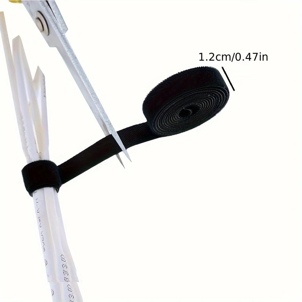 Cable Ties Reusable Loop Bundle Self Adhesive Fastener DIY Accessories Nylon Strap Organizer Clip Wire Holder Management