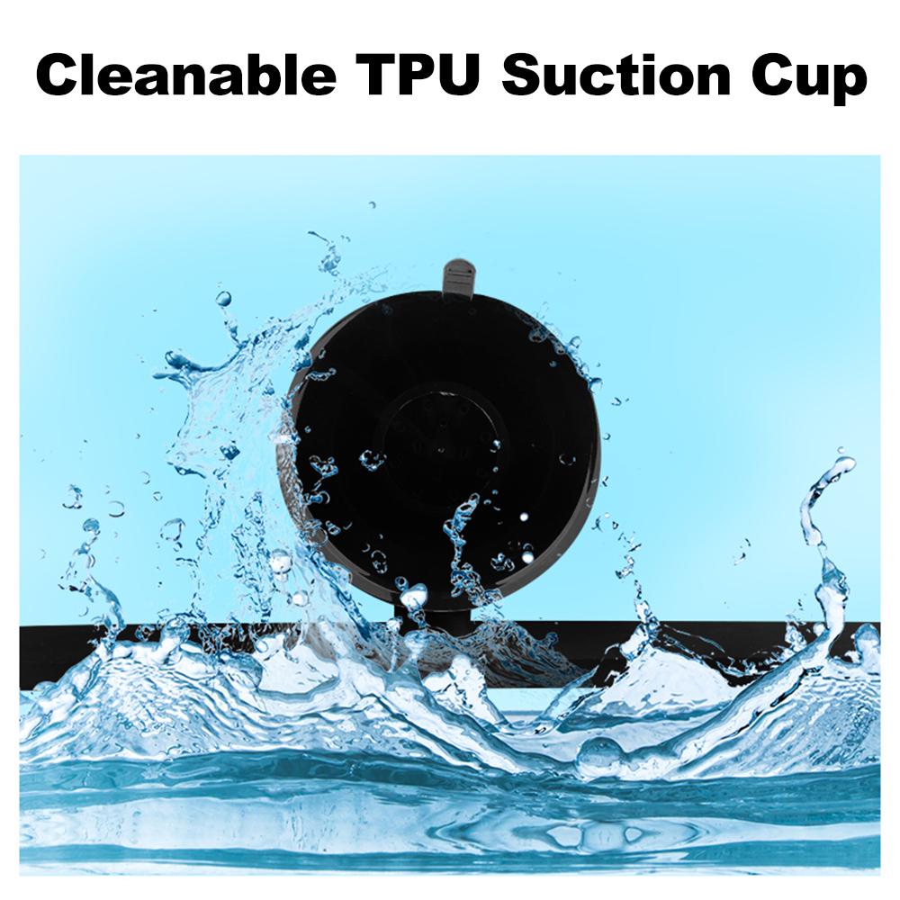 Rear View Mirror, Universal Car Truck Mirror Interior RearView Mirror Suction Cup, 220*65mm