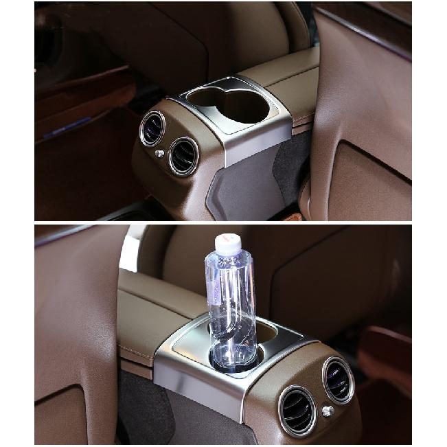Автомобильное заднее сиденье, держатель для чашки с водой, накладка, наклейка для Mercedes Benz E Class W213 2016 2017 2018 Авто