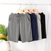 Men's Modal Five-Point Sleep Shorts - Thin, Breathable, Summer Plus Size Home Wear.