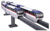 Fujimi Model Structure Kit Series Tokyo Monorail 2000 Old Painted Formation 1/150 No.17 EX-1 6-вагонный (Неокрашенный комплект) СТР-17 ЭКС-1