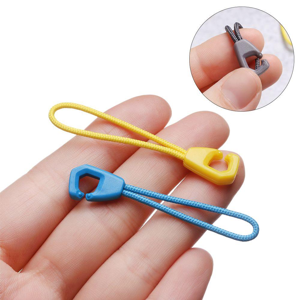 Bags Clip Buckle Outdoor Ends Lock Zips Zip Puller Replacement Zipper Pull Cord Rope Pullers