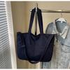 Autumn And Winter Large-Capacity Bags, Niche Portable Shoulder Bags, Student Class Commuting Tote Bags, Canvas Bags