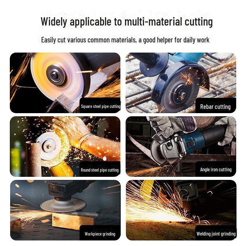 Диск для резки смолы Xiongfeng Chianna 107x1,2x16, шлифовальный круг с двойной сеткой для металла и нержавеющей стали.