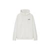 Anta Lifestyle Series Letter Zipper Hooded Fleece Jacket Unisex Jacket Beige 972338706-1