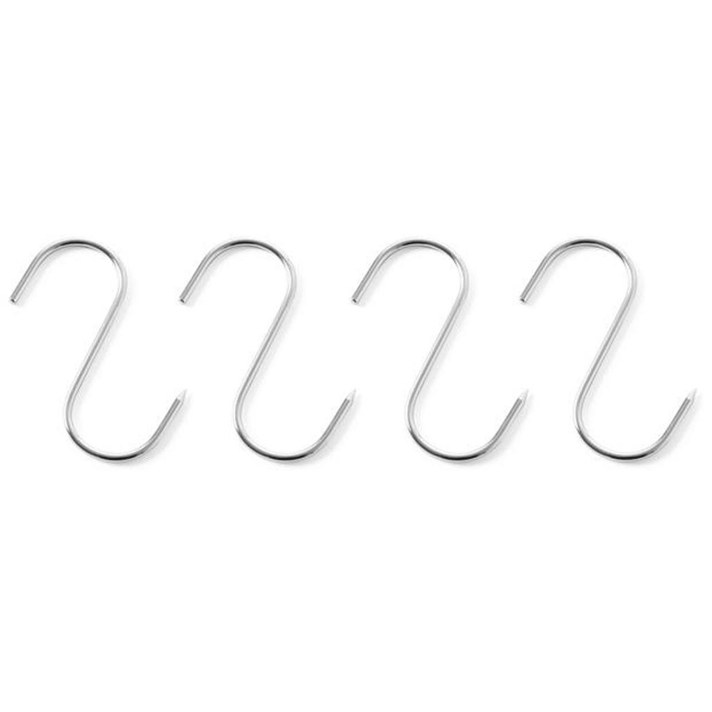 Butcher shop hooks 4 pcs 90x4mm Hendi 513538