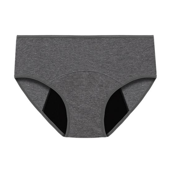 Хлопковые трусики-хипстеры для женщин, мягкие, с полной посадкой, со средней посадкой, менструальное белье для обильных выделений, непротекаемые, менструальные трусы