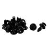 12 Pcs Plastic Rivet Bumper Clip Trim Clips for Toyota Hole Diameter 8mm