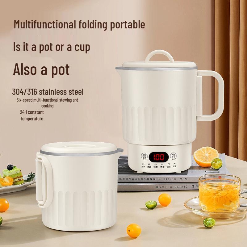 Portable Multi-Functional Electric Folding Kettle - Ideal for Home and Travel