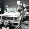 Car Showroom Balloon Chain Decoration for New Car Delivery Ceremony