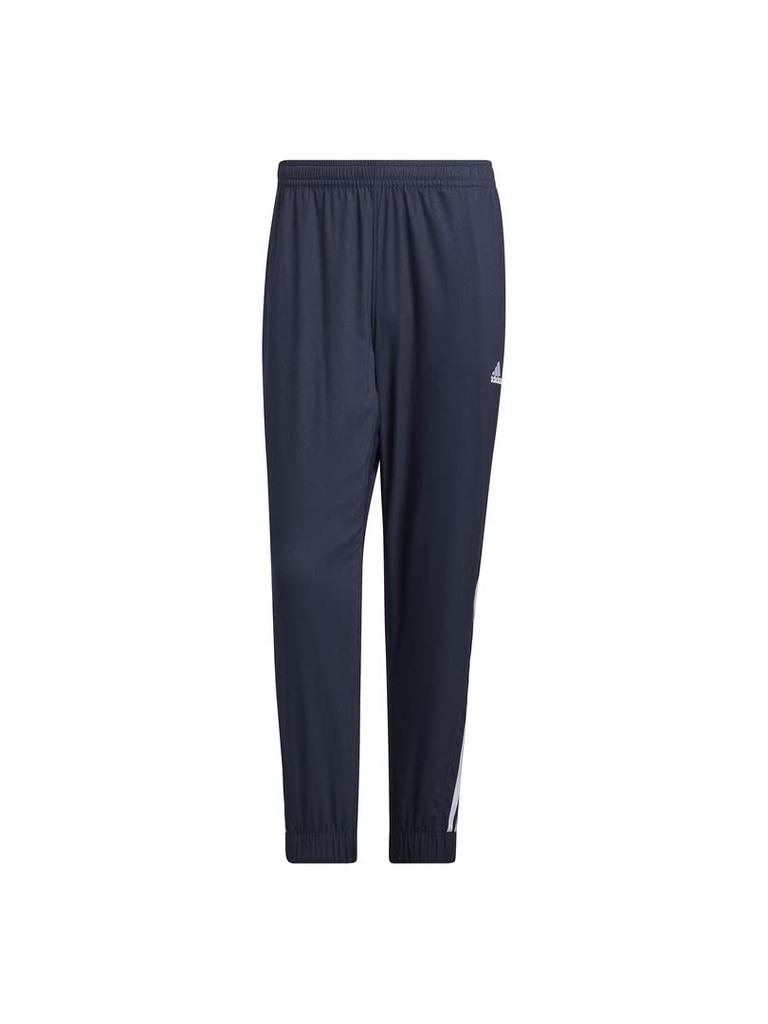 Adidas Stretch Track Legend Size M Men's Denim-Look Pants, BXF23, Ink/White (IA9386),