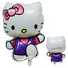 Воздушные шары для вечеринки Hello Kitty Включают баннер «С Днем Рождения» и воздушный шар