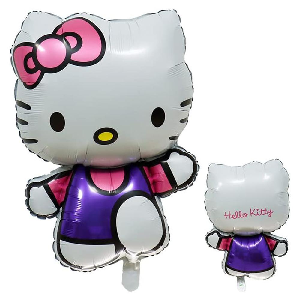 Воздушные шары для вечеринки Hello Kitty Включают баннер «С Днем Рождения» и воздушный шар