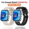 Силиконовый ремешок для часов Huawei Fit4 Pro, браслет Correa, сменный спортивный ремешок для часов для Huawei Watch Fit3