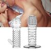 Faux Crystal Penis Sleeve Men Penis Touch-Real Cover Cock Enlargement Dick Extender Enhanced Intimacy Sex Product