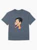 Dean Martin Jerry Lewis Profile Oversized T-Shirt