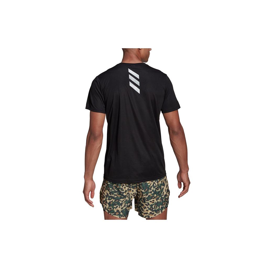 adidas Мужская черная футболка для бега GN5707
