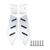 Motorcycle Footpegs Plate Pad Anti Slip Aluminum for C400x Sturdy Repair Parts