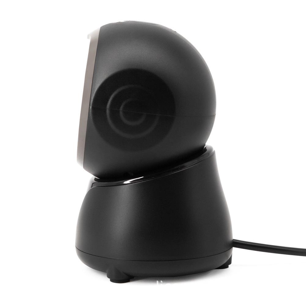 High-Speed Dual-Mode Barcode Scanner: Bluetooth & Wired, 2D/1D, Round Scanning Platform