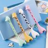 Pretty Aesthetic Giraffe Gel Pen Funny Cute Writing Pen Standing Giraffe Pen School Office Supply