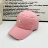 New cute puppy baseball cap female macaron color spring and summer face small versatile soft top cap