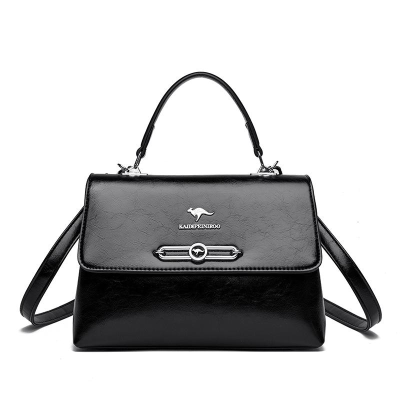 Новая сумка через плечо для женщин, женская сумка через плечо, модная женская сумка в стиле ретро, простая и атмосферная сумка