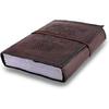 Leather Journal, Antique/Medieval Leather Journal Diary, Embossed Large Tree Notebook, for Writing Leather Diary