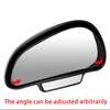 Car Rearview Auxiliary Mirror Adjustable Wide Angle Car Vehicle Side Blindspot Car Blind Spot Mirror Convex Rear View Mirror