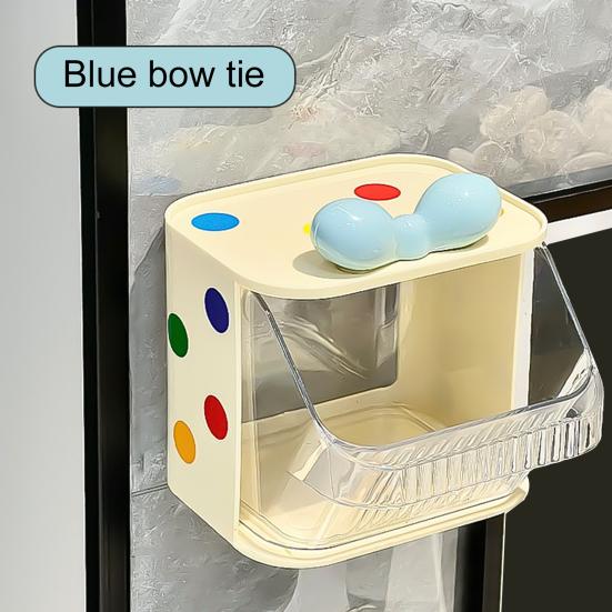 Wall Mount Coffee Bag Organizer Storage Rack Large Capacity Strong Load-bearing U-Shaped Opening Transparent Storage Box