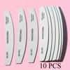 10-Piece Half Moon Nail File, Nail Polishing Tool