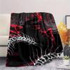 1PC Tokyo Ghoul Patterned Flannel Blanket Suitable For All Seasons for Home Decor Warmth and Comfort Gifts Holiday Present