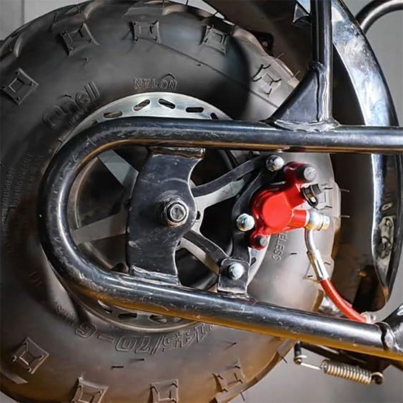 Hydraulic Brake Conversion Kit Hydraulic Brake Caliper Bracket for Various Mini Bike Models Easily Upgrade